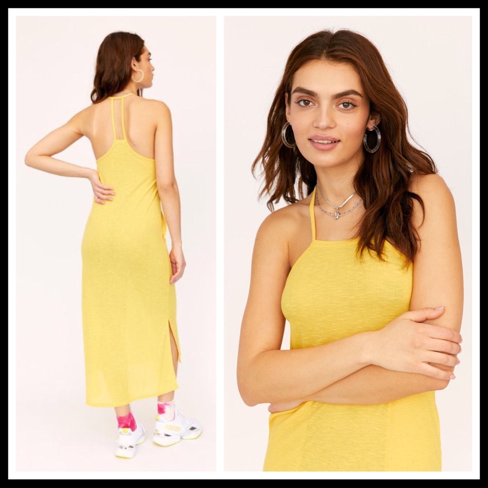 FREE PEOPLE MAXI MIDI SLIP TANK SUN DRESS A2C - Picture 2 of 9